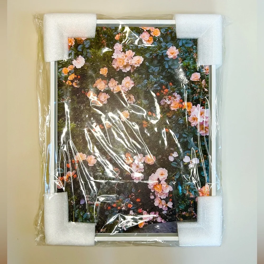 NWT！Brand new vintage rose garden impressionism painting prints！